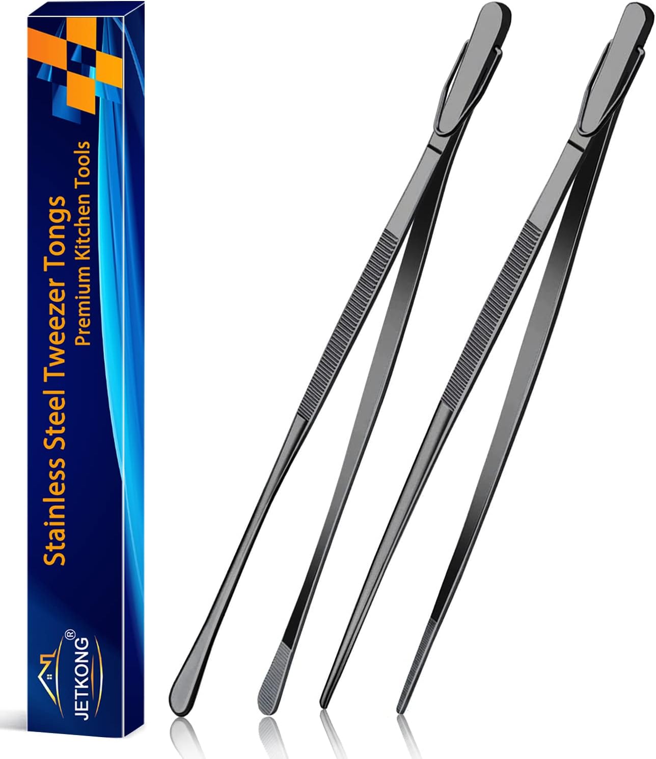 12-Inch Food Tweezer Tongs