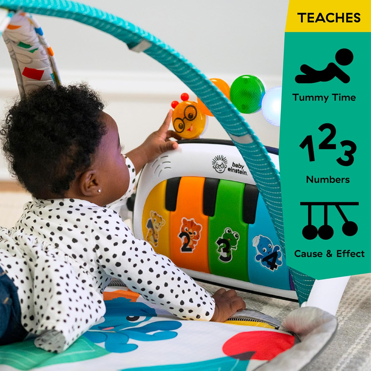 Baby Einstein 4-in-1 Kickin' Activity Mat - Image 4